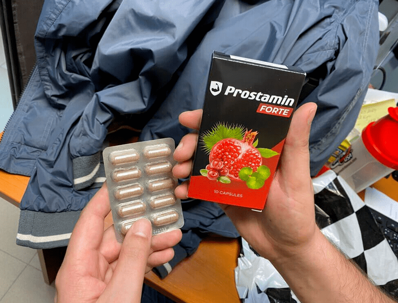 Package arrival with Prostamin Forte