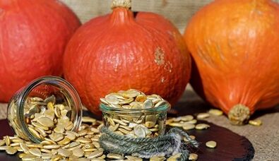 Pumpkin seeds to treat prostatitis