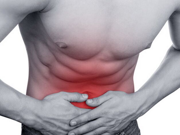 Inflammatory damage to prostatitis in the prostate gland